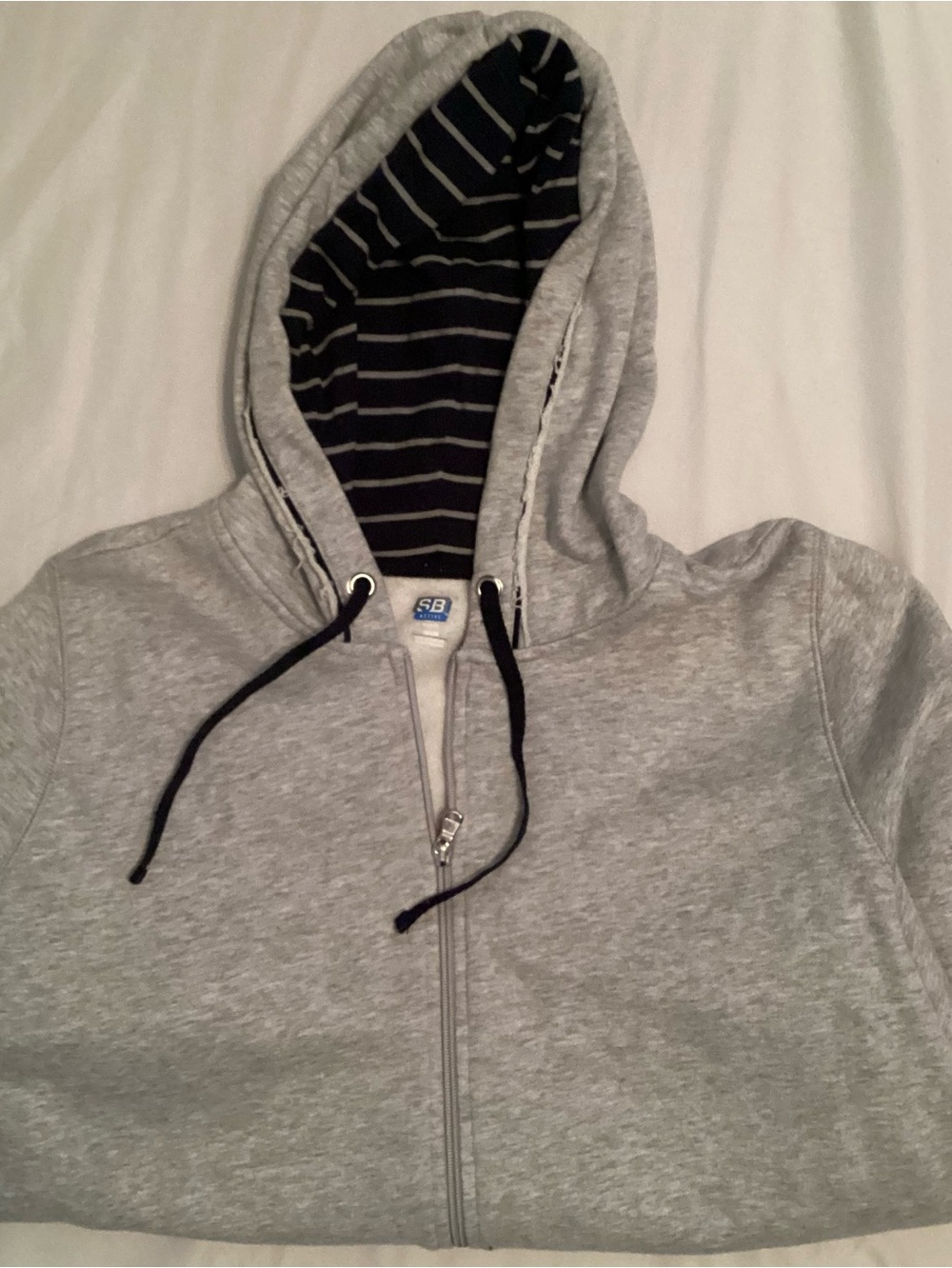 SJB Active Woman Zip Front Hooded Sweatshirt Jacket Size 1X